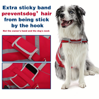 Ultimate Water Safety Companion - Reflective, Adjustable, and Durable Pet Life Jacket with Handle and D-Ring, Easy-On\u002FEasy-Off Closure, and Hand Washable Design for Small, Medium, and Large Breeds - Prioritize Your Pet's Safety and Comfort