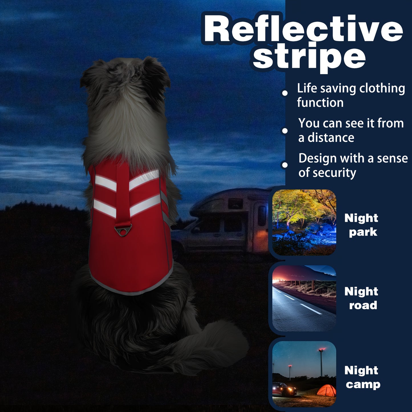 Ultimate Water Safety Companion - Reflective, Adjustable, and Durable Pet Life Jacket with Handle and D-Ring, Easy-On\u002FEasy-Off Closure, and Hand Washable Design for Small, Medium, and Large Breeds - Prioritize Your Pet's Safety and Comfort